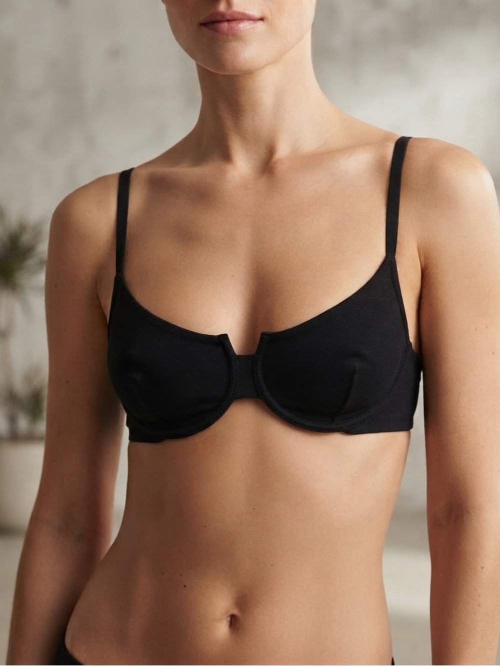 La Perla Black Seam Underwire Bra